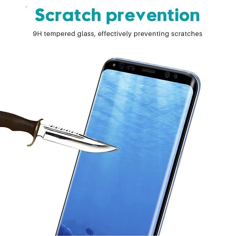 9D Curved Tempered Glass Film  - Curved Edge Screen reseña y precio