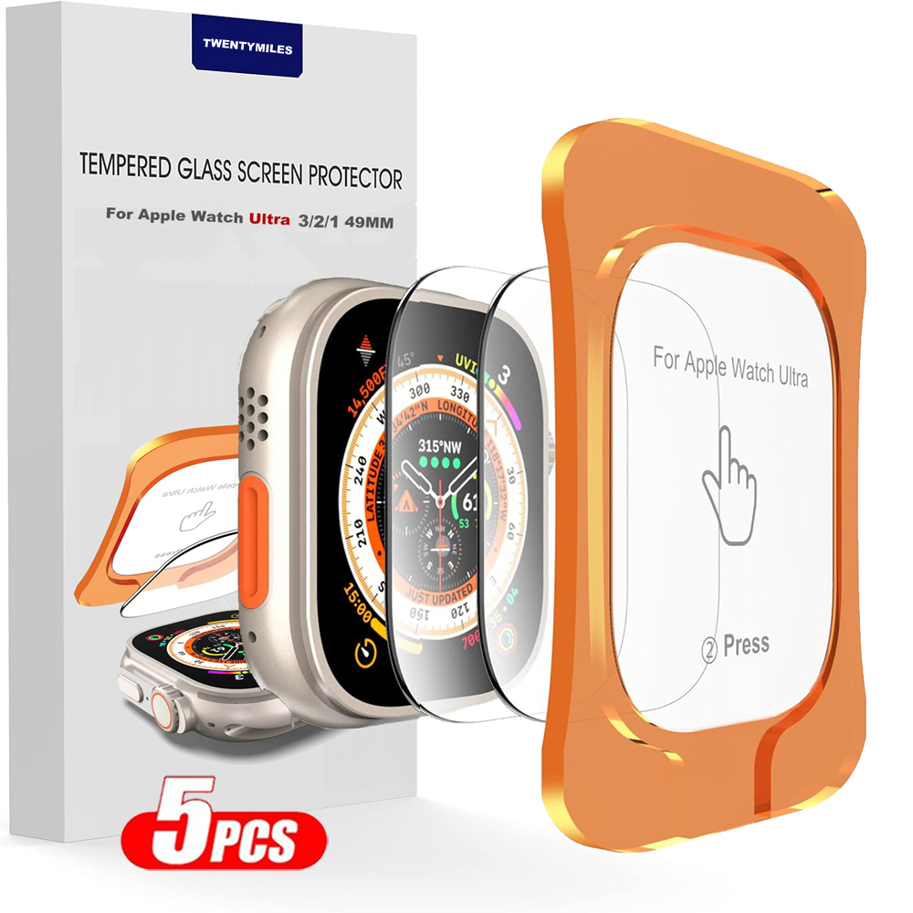 Tempered Glass For Apple Watch - Screen Alignment Tool reseña y precio