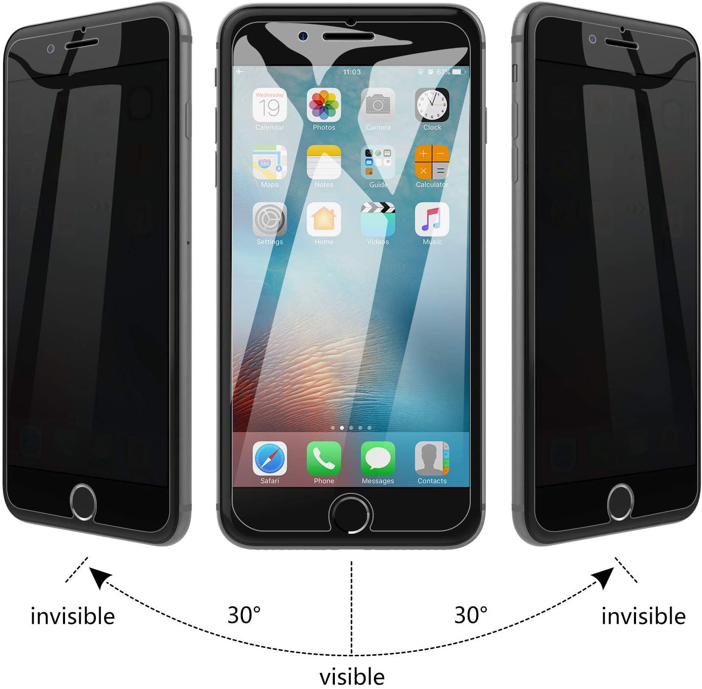 2 PACK Privacy Filter Tempered - Privacy Filter 2Pack reseña y precio