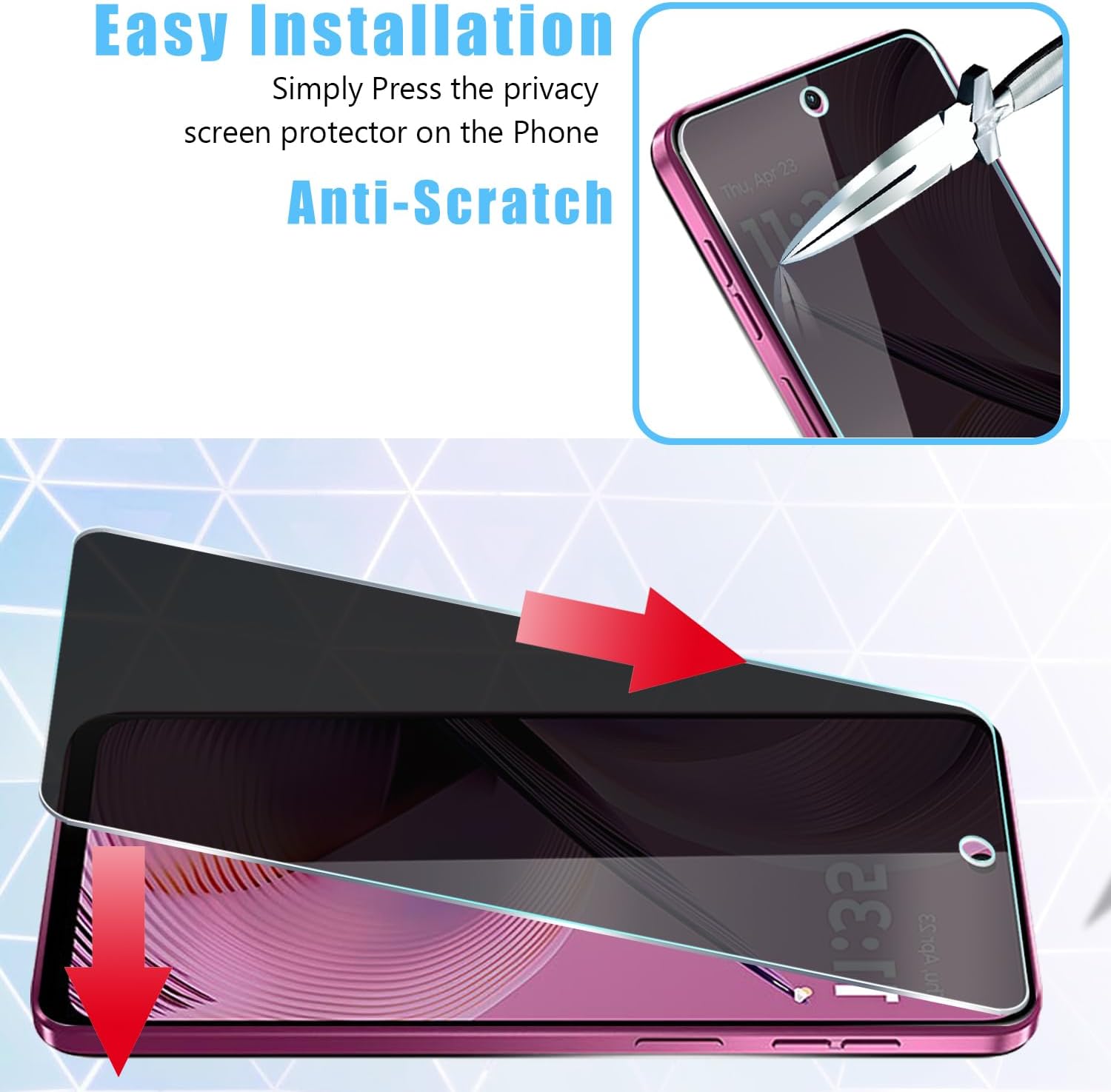 [2 Pack] For Moto G 5G 2025 Pr - Privacy Filter 2Pack reseña y precio