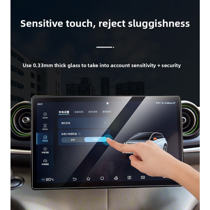 RHD for BYD Sealion 7 Ultra-Cl - Glass Protector Auto reseña y precio