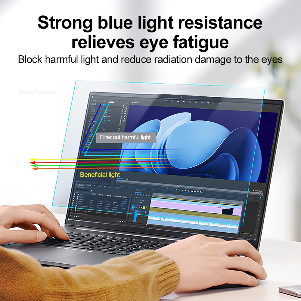 Matte Clear Film For Laptop Fo - Anti Blue Light Film reseña y precio