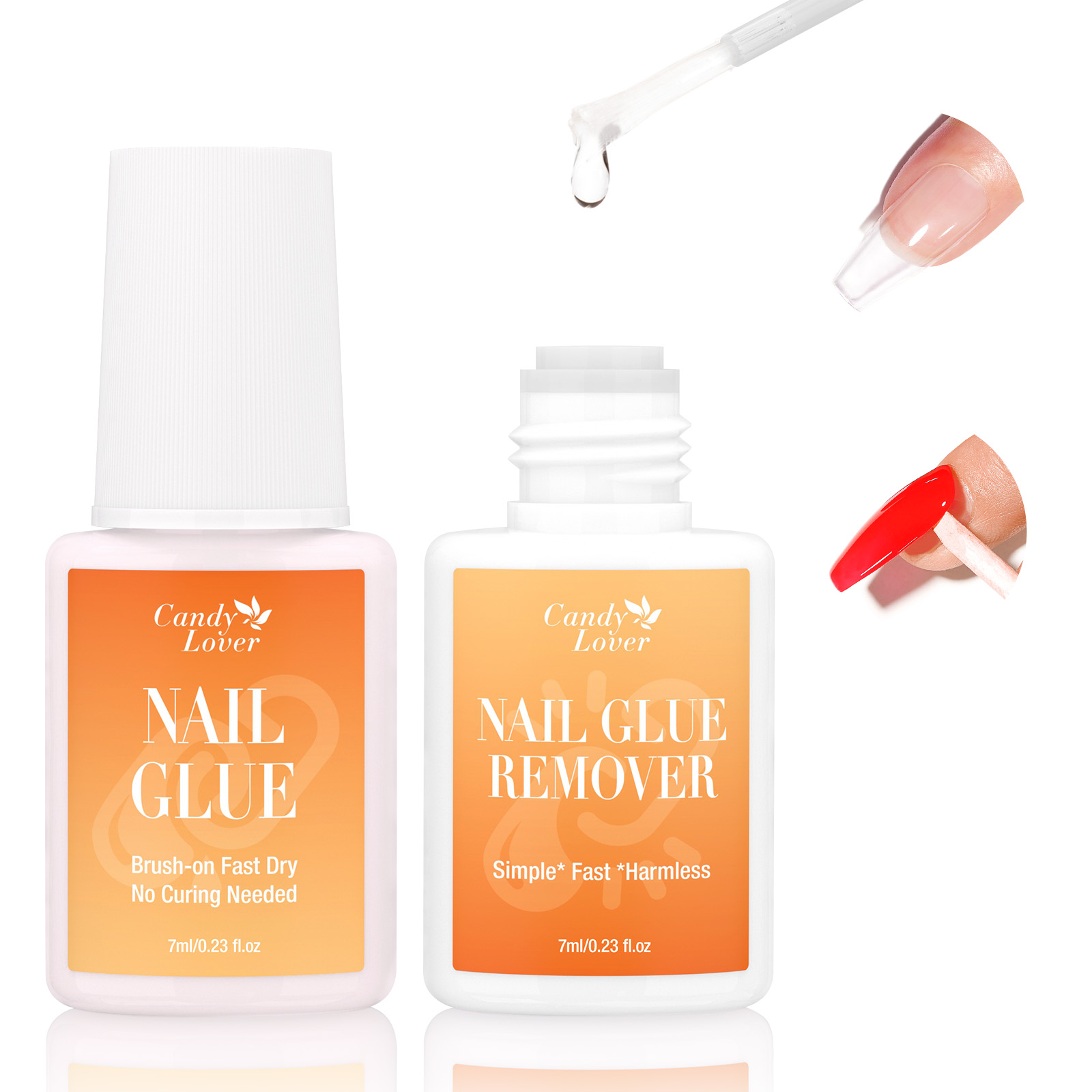 Super Strong Nail Glue Remover - Liquid Uv Glue Kit reseña y precio