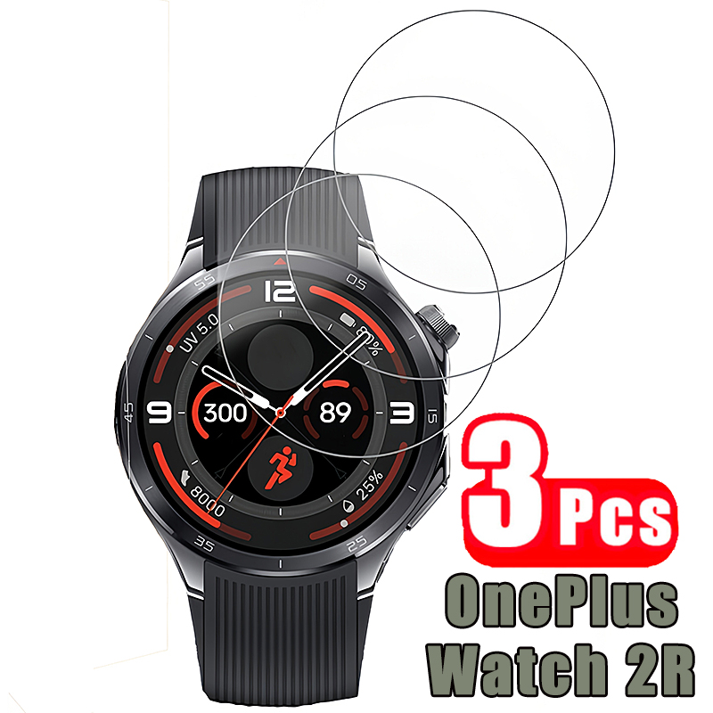 3PCS 9H Tempered Glass Screen  - Smartwatch Screen Film reseña y precio