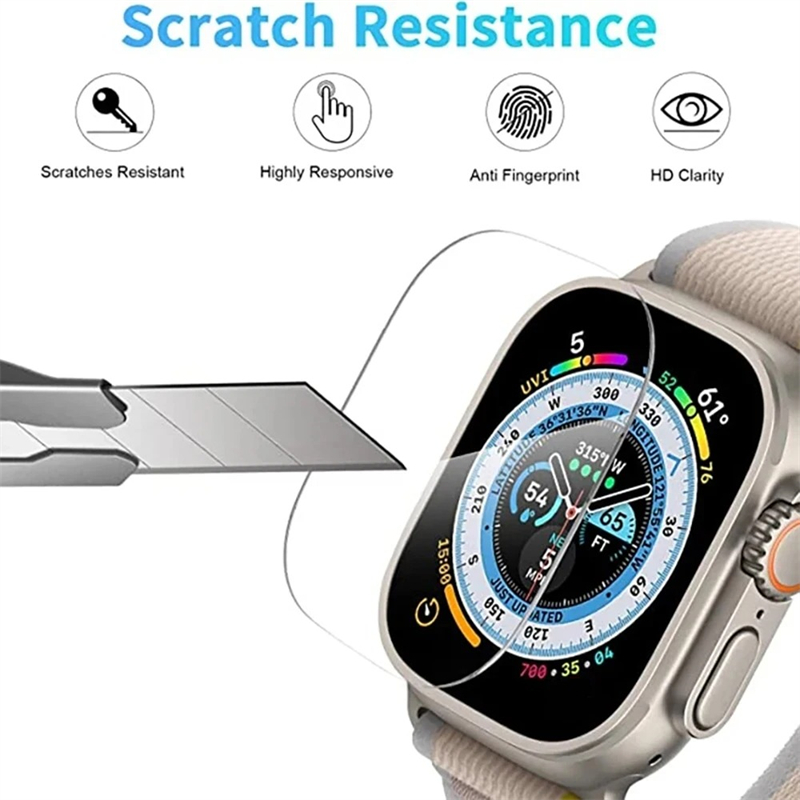 Tempered Glass for Apple Watch - Smartwatch Screen Film reseña y precio