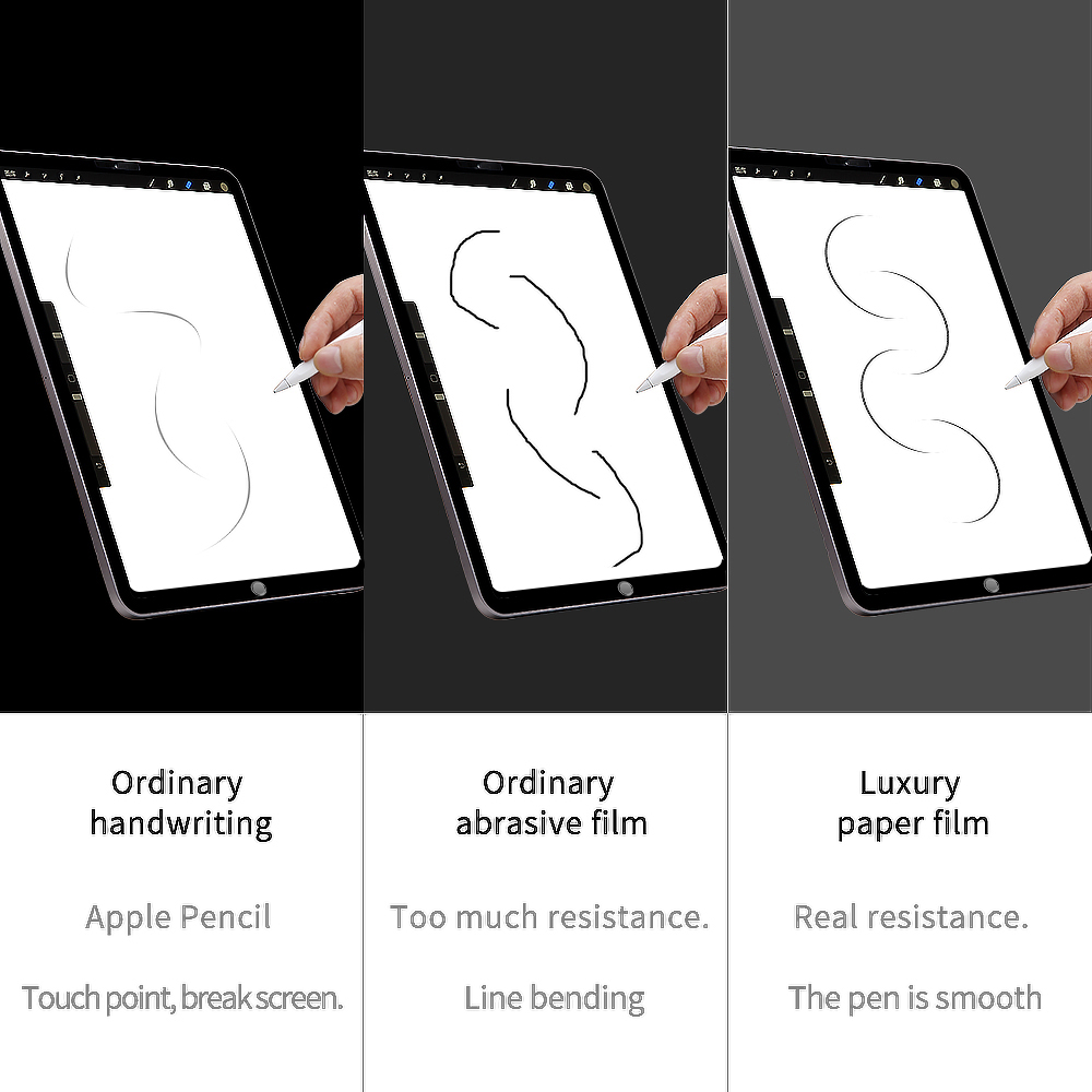 2pcs Paper feel Film PET Anti  - Matte Anti Glare Screen reseña y precio