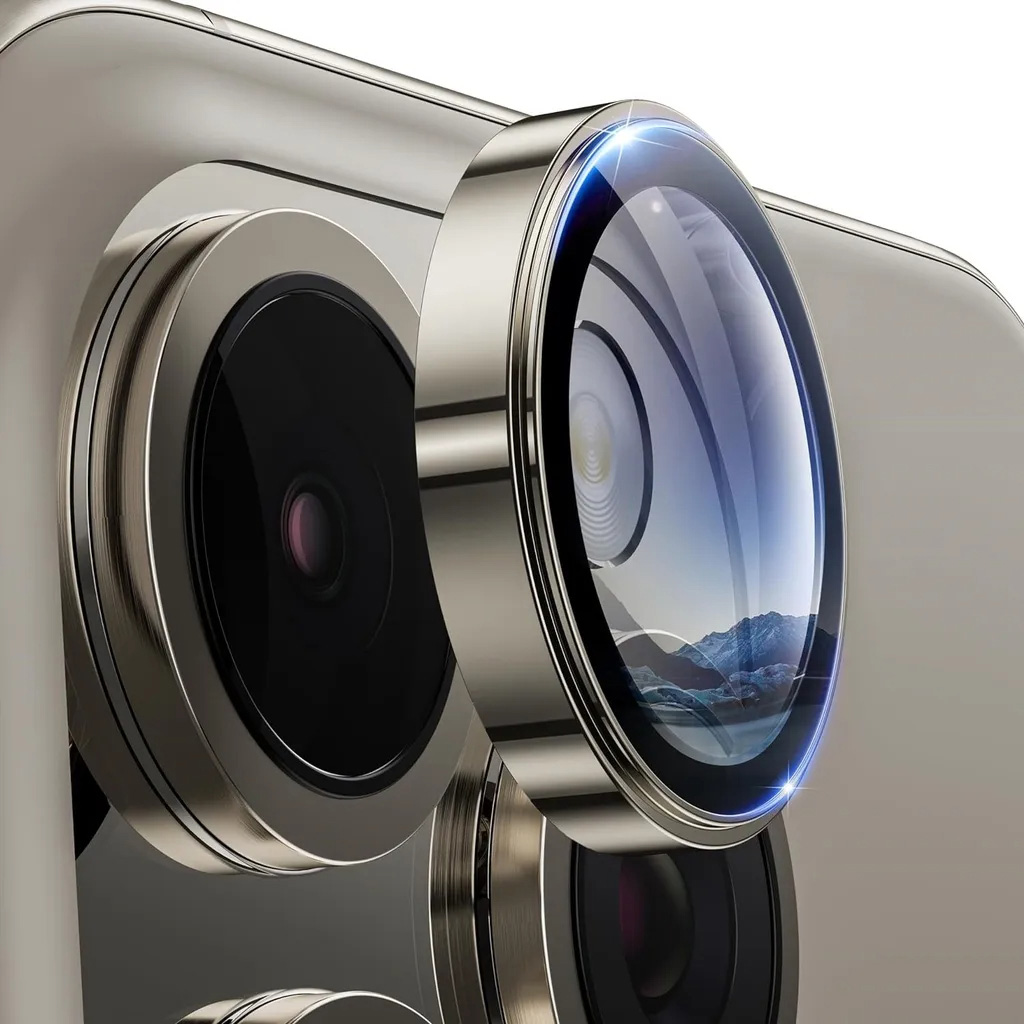3Pcs Metal Camera Lens Protect - Tempered Glass Screen 9H reseña y precio