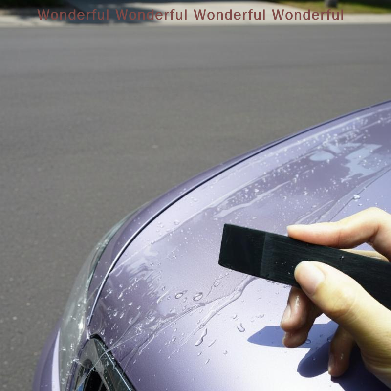 TPU Car Window Tint Scraper Sq - Flexible Tpu Film reseña y precio