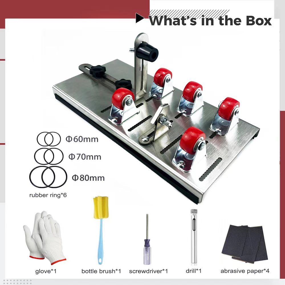 DIY Glass Bottle Cutter Adjust - Screen Protector Cutter reseña y precio