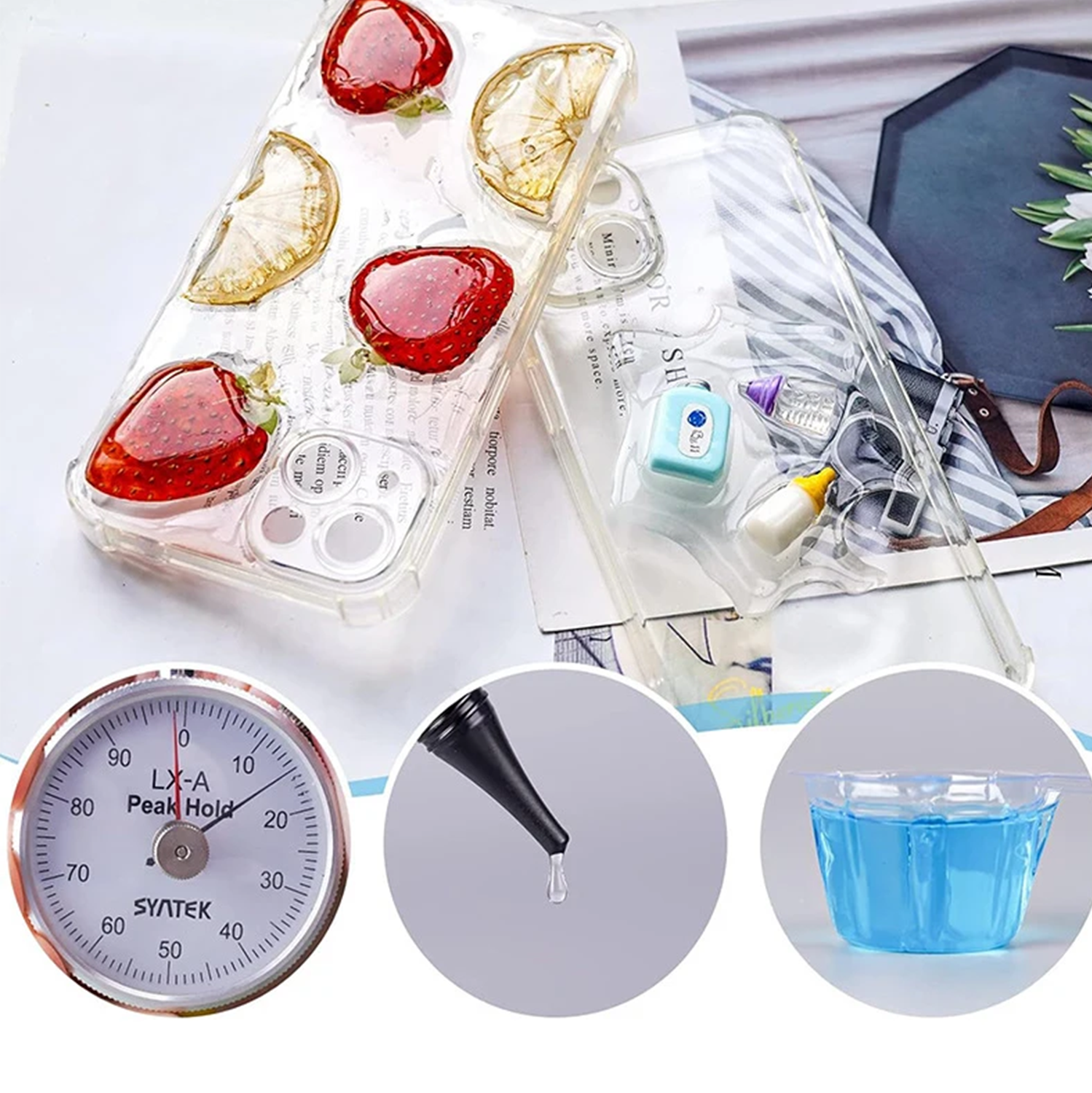50ml UV Resin Kits With Lamp U - Liquid Uv Glue Kit reseña y precio